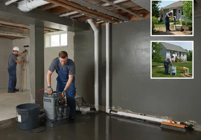 Basement Waterproofing and Flood Prevention process in Plymouth, NC